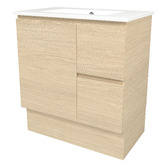 Timberline Elemental 750mm Freestanding Single Vanity with Removable Kickboard