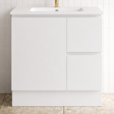 Timberline Elemental 750mm Freestanding Single Vanity with Removable Kickboard