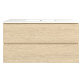 Timberline Elemental Plus 1200mm Freestanding Single Vanity with Removable Kickboard