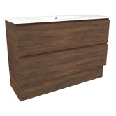 Timberline Elemental Plus 1200mm Freestanding Single Vanity with Removable Kickboard