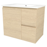 Timberline Elemental 750mm Freestanding Single Vanity with Removable Kickboard