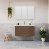 Timberline Elemental Plus 1200mm Freestanding Single Vanity with Removable Kickboard