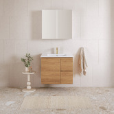 Timberline Elemental 750mm Freestanding Single Vanity with Removable Kickboard