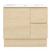 Timberline Elemental 900mm Freestanding Single Vanity with Removable Kickboard