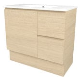 Timberline Elemental 900mm Freestanding Single Vanity with Removable Kickboard