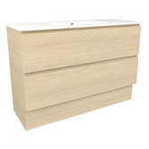 Timberline Elemental Plus 1200mm Freestanding Single Vanity with Removable Kickboard