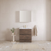 Timberline Elemental Plus 750mm Freestanding Single Vanity with Removable Kickboard