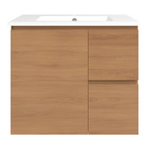 Timberline Elemental 750mm Freestanding Single Vanity with Removable Kickboard