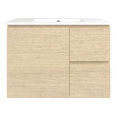 Timberline Elemental 900mm Freestanding Single Vanity with Removable Kickboard