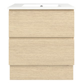 Timberline Elemental Plus 750mm Freestanding Single Vanity with Removable Kickboard