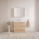 Timberline Elemental 900mm Freestanding Single Vanity with Removable Kickboard