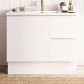 Timberline Elemental 900mm Freestanding Single Vanity with Removable Kickboard