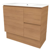 Timberline Elemental 900mm Freestanding Single Vanity with Removable Kickboard