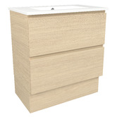 Timberline Elemental Plus 750mm Freestanding Single Vanity with Removable Kickboard