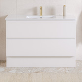 Timberline Elemental Plus 1200mm Freestanding Single Vanity with Removable Kickboard