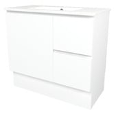 Timberline Elemental 900mm Freestanding Single Vanity with Removable Kickboard