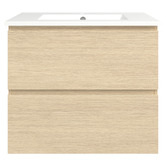 Timberline Elemental Plus 750mm Freestanding Single Vanity with Removable Kickboard