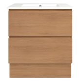 Timberline Elemental Plus 750mm Freestanding Single Vanity with Removable Kickboard