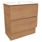 Timberline Elemental Plus 750mm Freestanding Single Vanity with Removable Kickboard