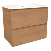 Timberline Elemental Plus 750mm Freestanding Single Vanity with Removable Kickboard