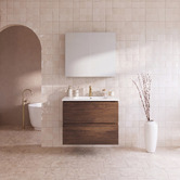 Timberline Elemental Plus 750mm Freestanding Single Vanity with Removable Kickboard