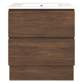 Timberline Elemental Plus 750mm Freestanding Single Vanity with Removable Kickboard