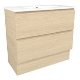 Timberline Elemental Plus 900mm Freestanding Single Vanity with Removable Kickboard