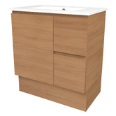Timberline Elemental 750mm Freestanding Single Vanity with Removable Kickboard