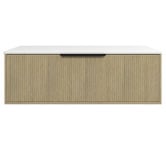 Timberline Elwood Dockland 1200mm Wall Hung Single Vanity Unit