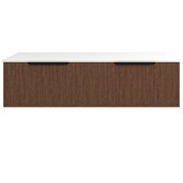 Timberline Elwood Dockland 1500mm Wall Hung Double Vanity Unit