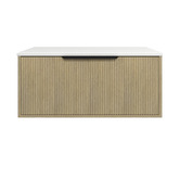Timberline Elwood Dockland 900mm Wall Hung Single Vanity Unit
