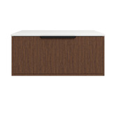 Timberline Elwood Dockland 900mm Wall Hung Single Vanity Unit