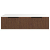 Timberline Elwood Dockland 1500mm Wall Hung Double Vanity Unit