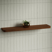 Timberline Splice Curved Bathroom Shelf