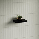 Timberline Splice Curved Bathroom Shelf