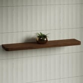 Timberline Splice Curved Bathroom Shelf
