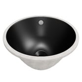 Timberline 420mm Oval Ceramic Undermount Basin with Overflow