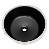 Timberline Tegan 350mm Round Ceramic Undermount Basin with Overflow