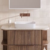 Timberline Addison 405mm Ceramic Semi-Inset Basin