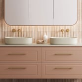Timberline Myrtle 550mm Oval Ceramic Above Counter Basin