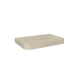 Timberline Splice Curved Bathroom Shelf