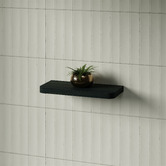 Timberline Splice Curved Bathroom Shelf