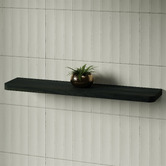 Timberline Splice Curved Bathroom Shelf