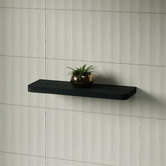 Timberline Splice Curved Bathroom Shelf