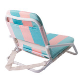 Beach Life Crescent Head Glow Foldable Beach Chair