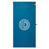 Beach Life Crescent Head Striped Chic Sand-Free Beach Towel