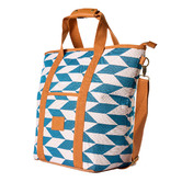 Beach Life Crescent Head Chic Cooler Tote Bag