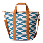 Beach Life Crescent Head Chic Cooler Tote Bag