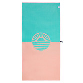Beach Life Crescent Head Glow Sand-Free Beach Towel