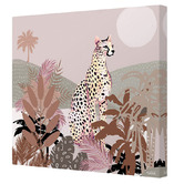 Art Prints Unique Bungalow Town Printed Wall Art